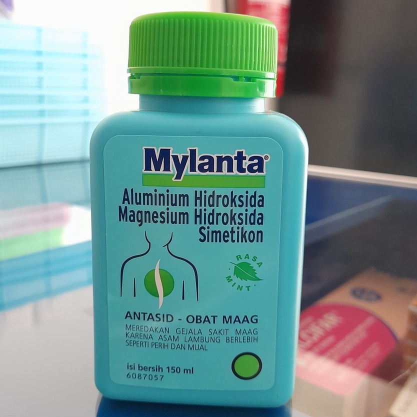 Mylanta Liquid 150 mL (Botol)