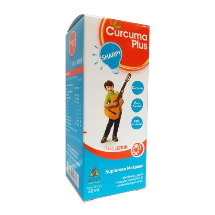 Curcuma Plus Sharpy Orange 60 mL (Botol)