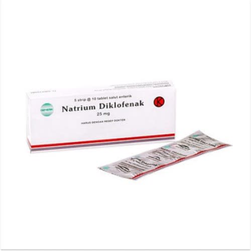 Diclofenac Sodium 25 Mg (Tablet)