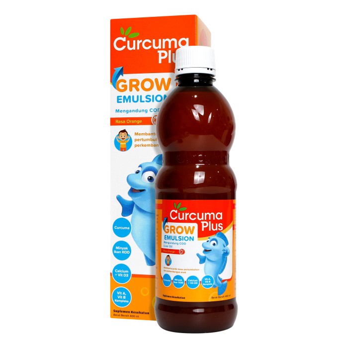 Curcuma Plus Grow Emulsion 200 mL (Botol)