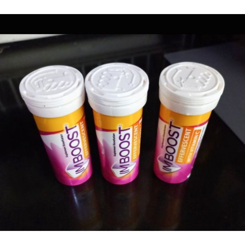 Imboost Effervescent Tube Rasa Jeruk