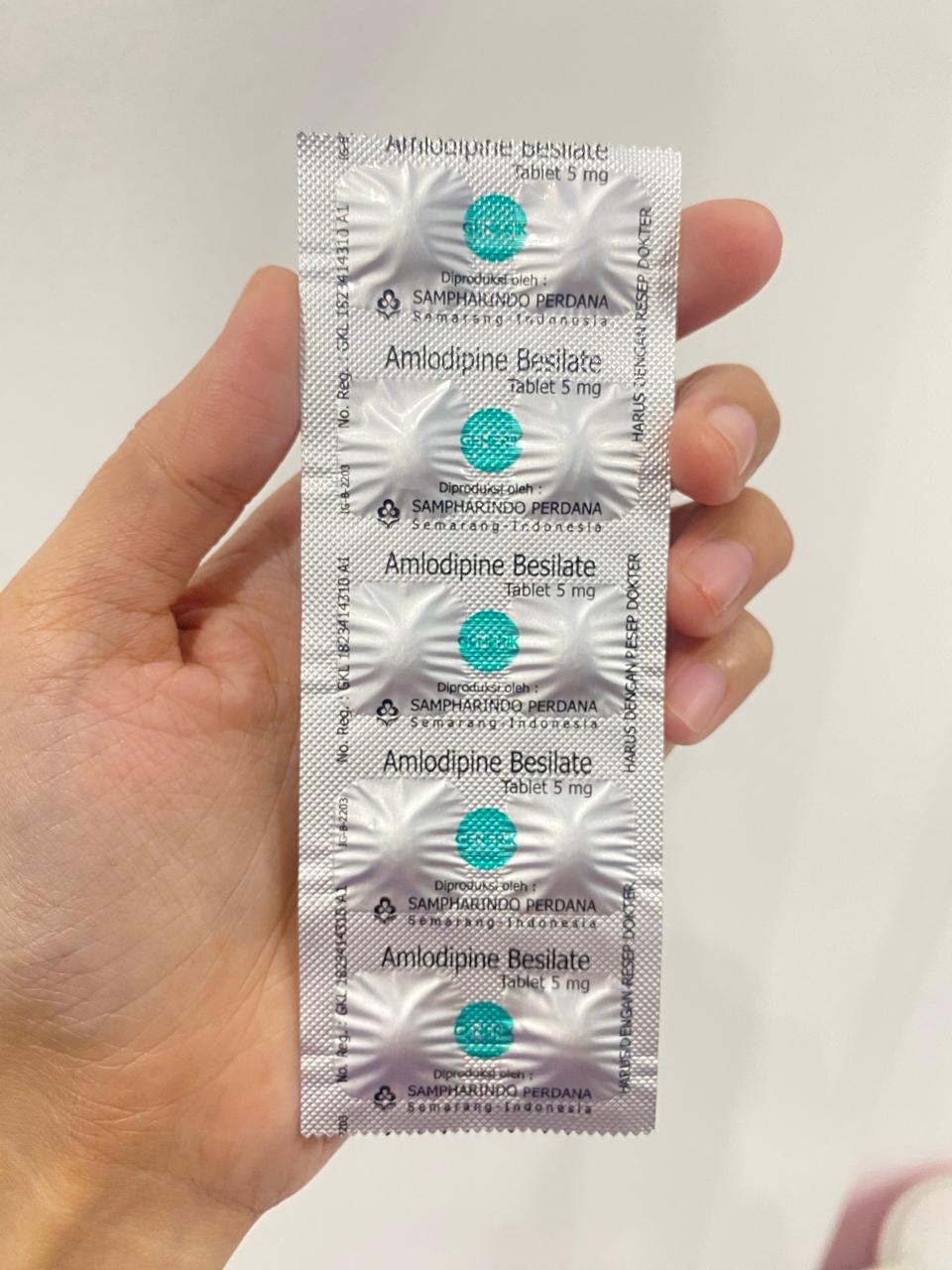Amlodipine 5 Mg (Strip)