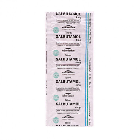 Salbutamol 4 Mg (Strip)