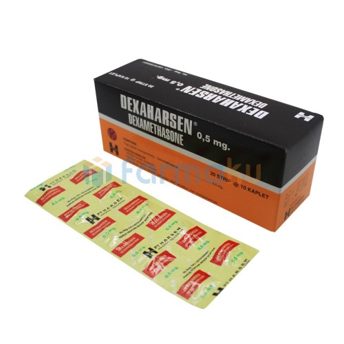 Dexamethasone 0,5 Mg Harsen (Strip)