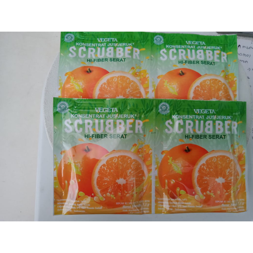 Vegeta Herbal Scrubber (Sachet)