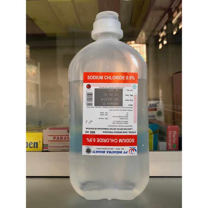 NaCl 500 mL (Botol)