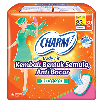 Charm Extra Maxi Non Wing 8 pad