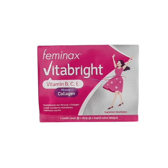 Feminax Vitabright 4 Kaplet (Strip)