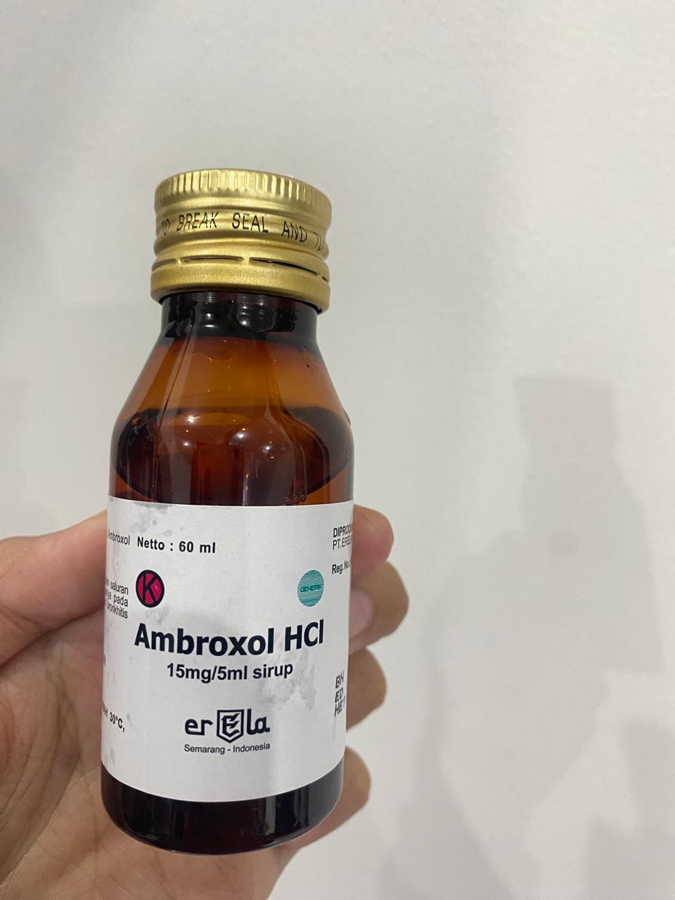 Ambroxol Syrup 60 mL (Botol)