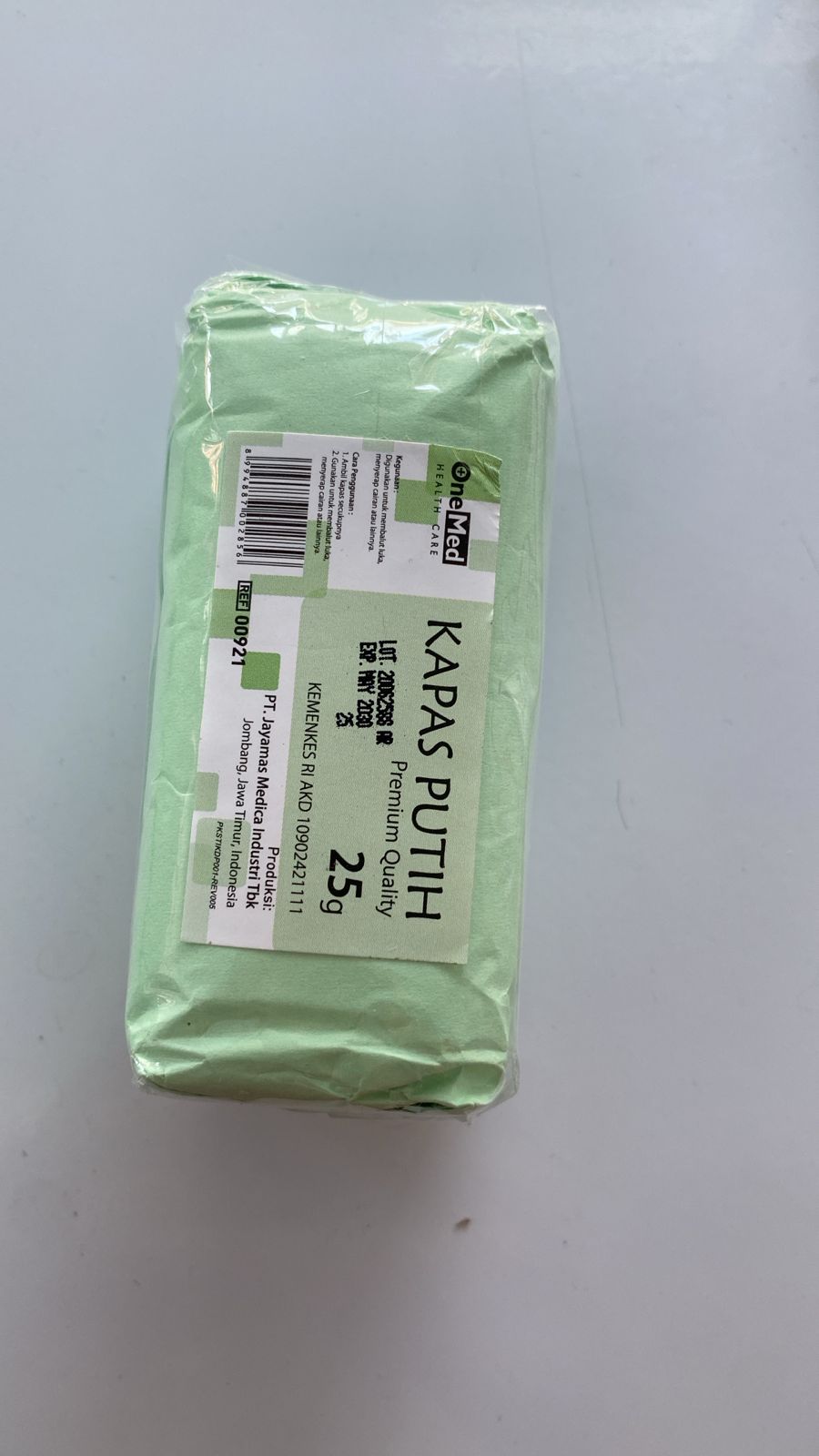 Kapas 25 Gram (Pcs)