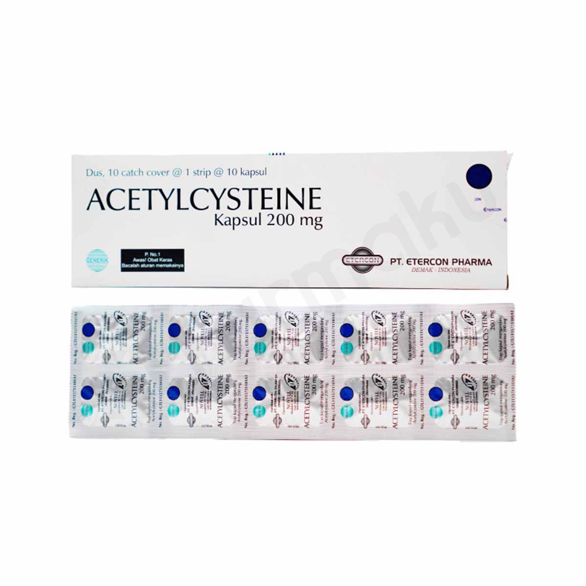 Acetylsystein 200 Mg (Strip)