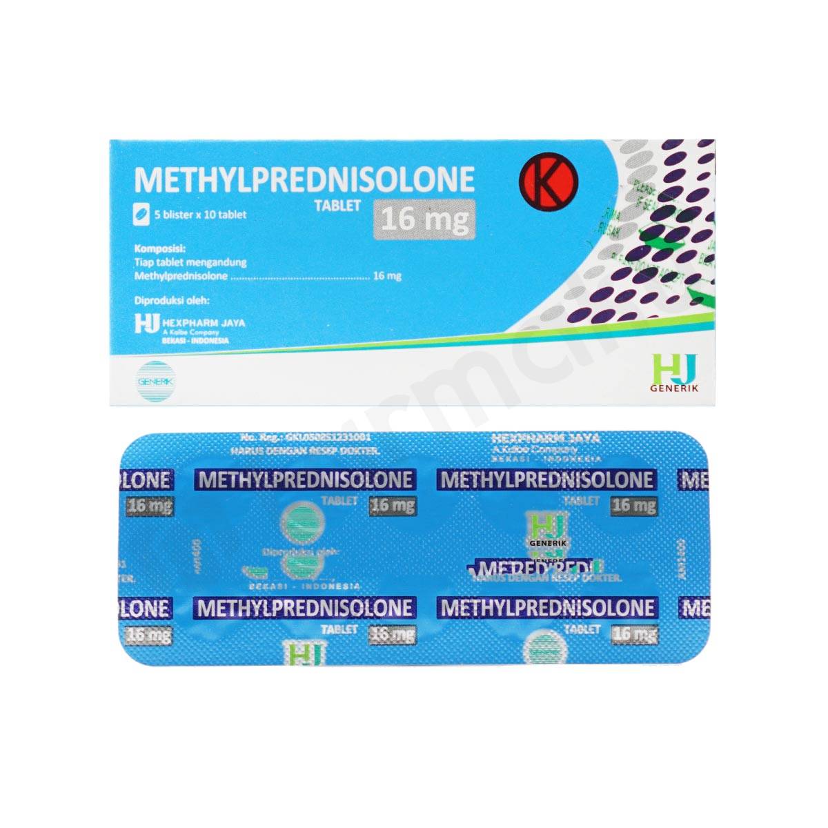 Methylprednisolone 16 Mg (Strip)