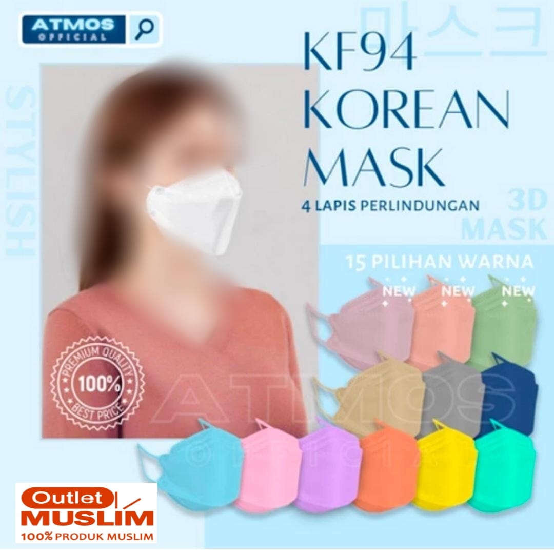 Masker KF 94 Ecer Warna