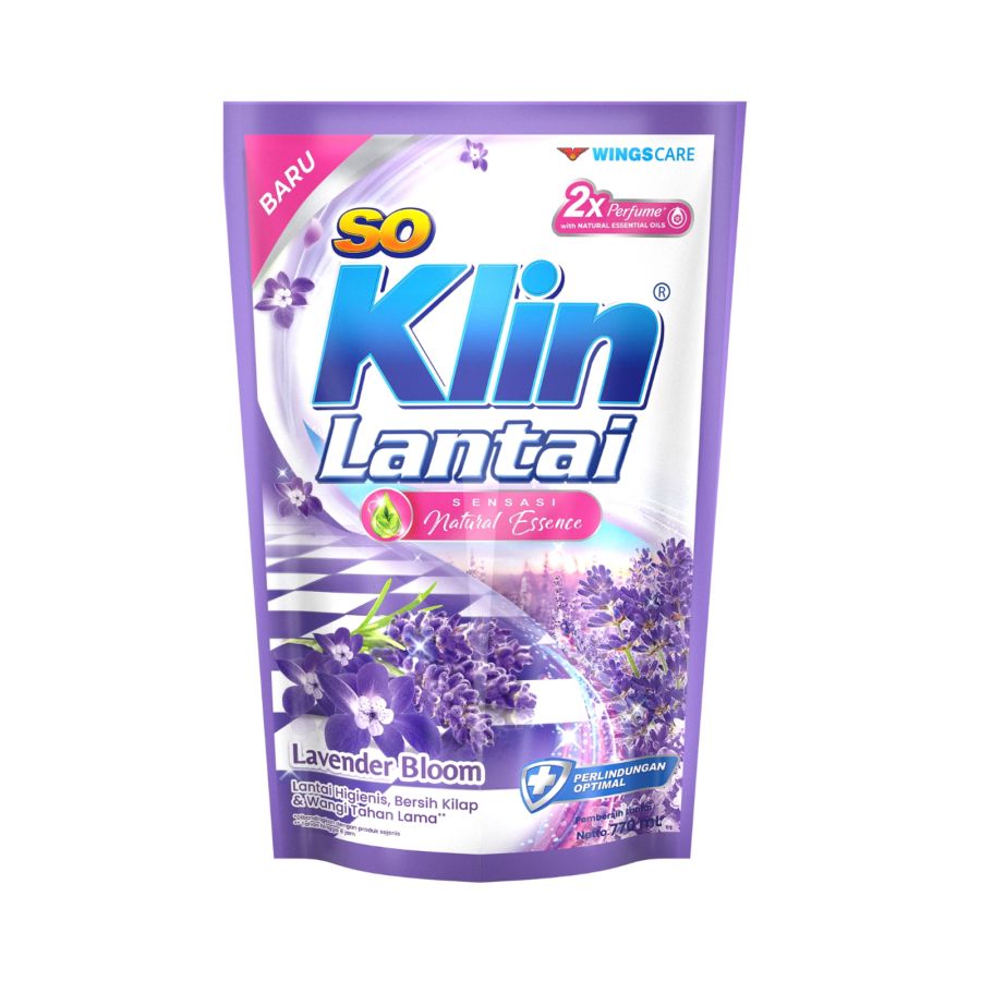 So Klin Lantai Natural Essence Lavender Bloom 770ml