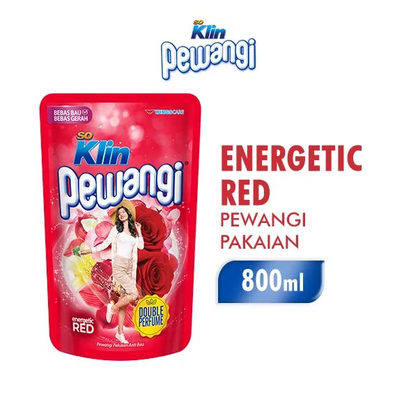 So Klin Pewangi Energetic Red 800ml