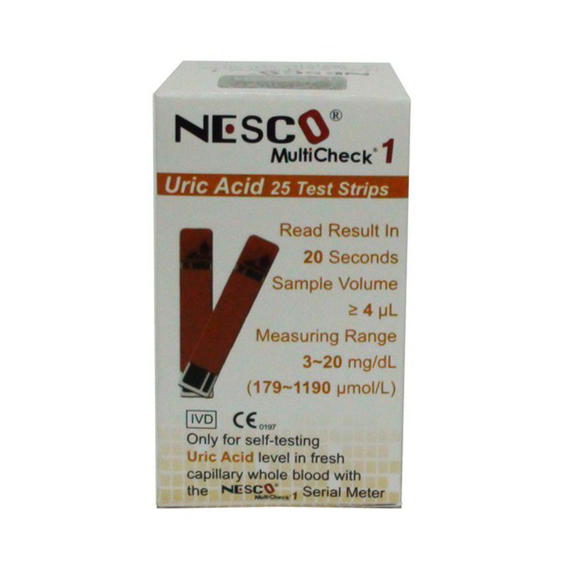 Strip Asam Urat Nesco (Botol)