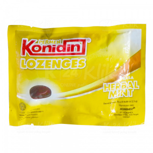 Konidin Lozenges Herbal Mint (Sachet)