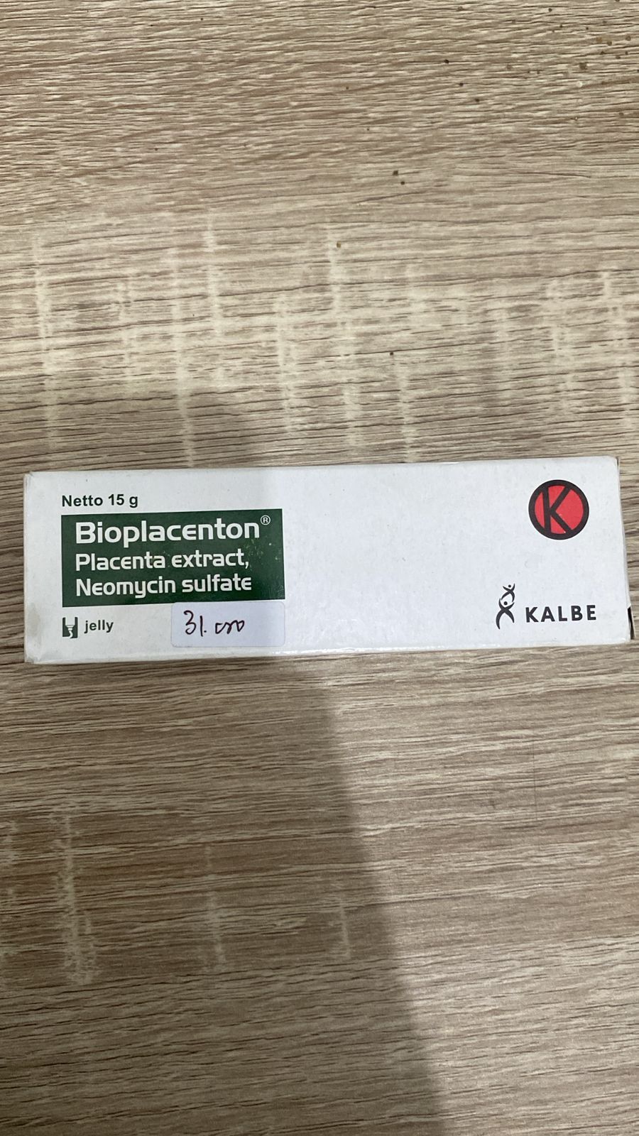 Bioplacenton Jelly 15 Gr (Tube)