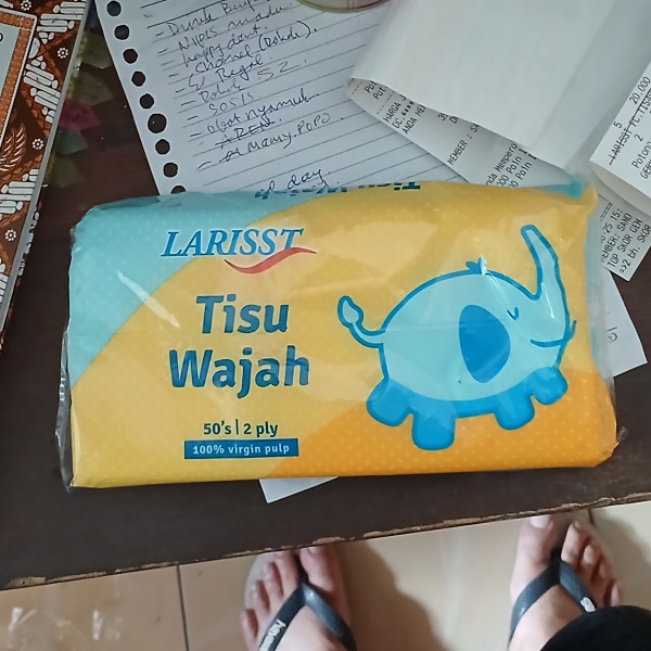 Larrist Facial Tissue Travel 50 sheets