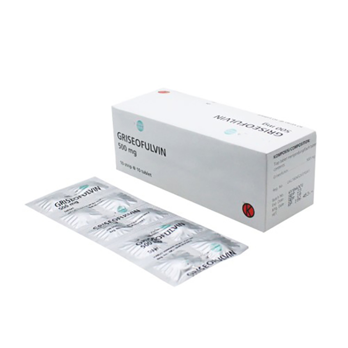 Griseofulvin 500 Mg (Strip)