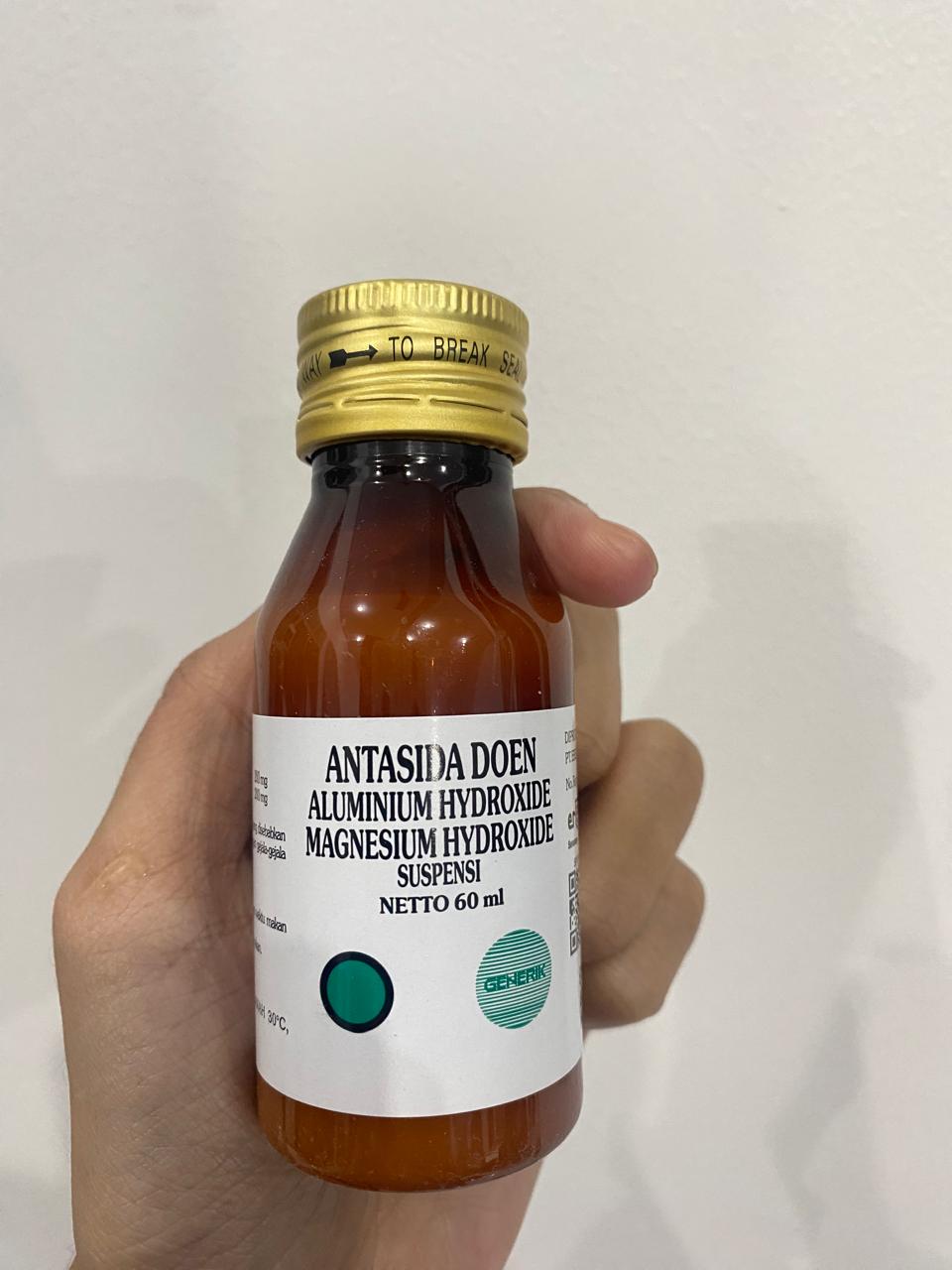 Antasida Suspensi 60 mL (Botol)