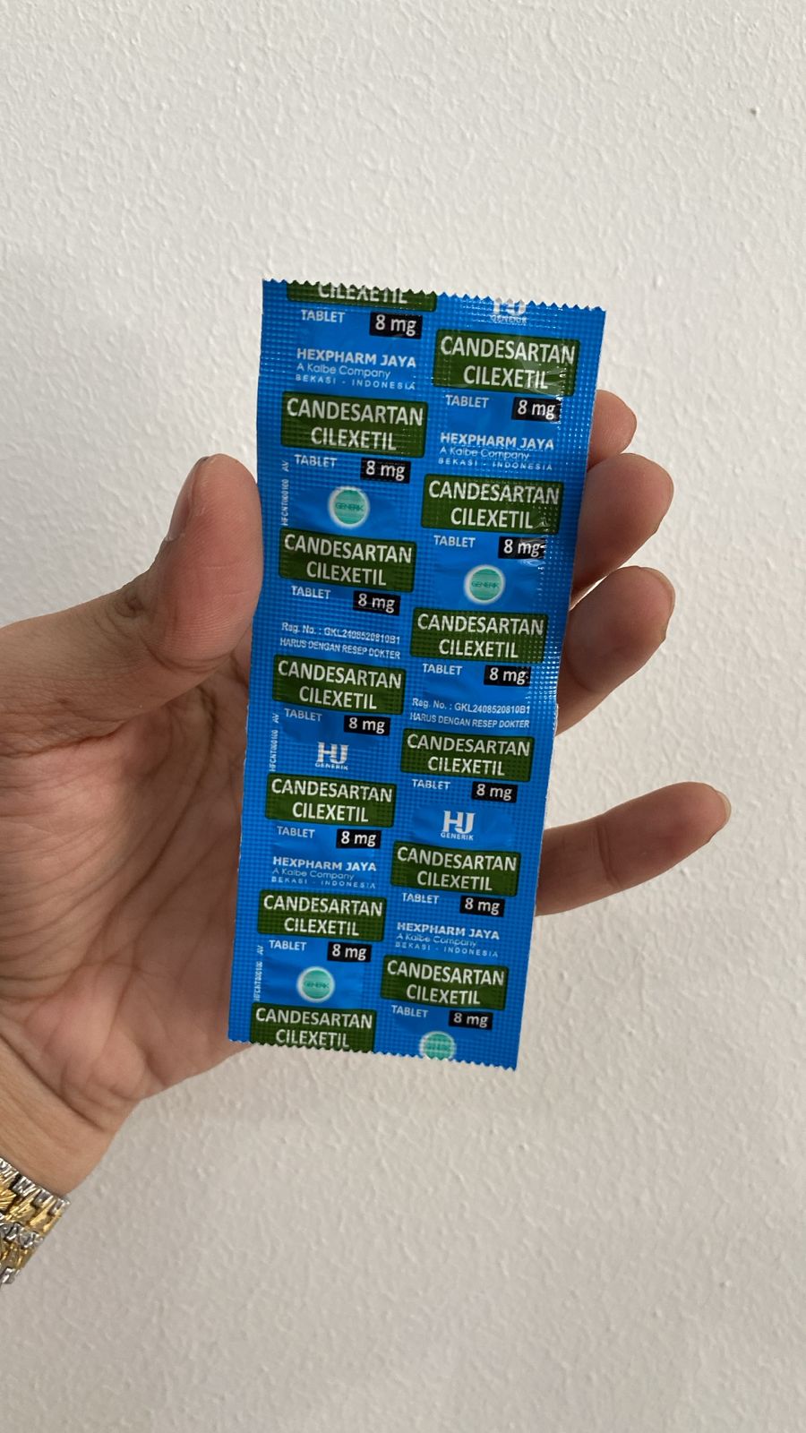 Candesartan 8 Mg (Strip)