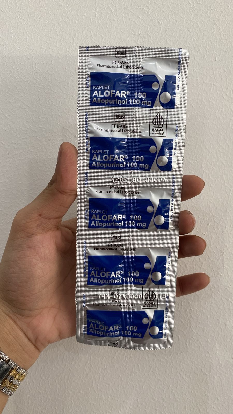 Alofar 100 Mg (Strip)