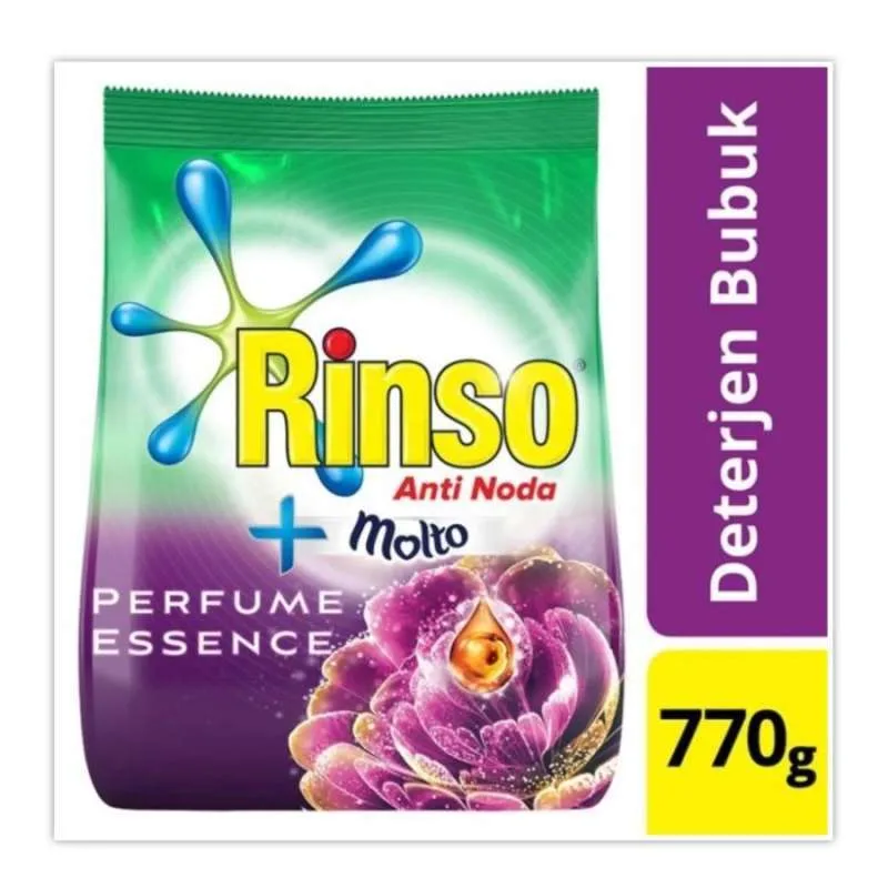 Rinso Anti Noda + Molto Perfume Essence 770g