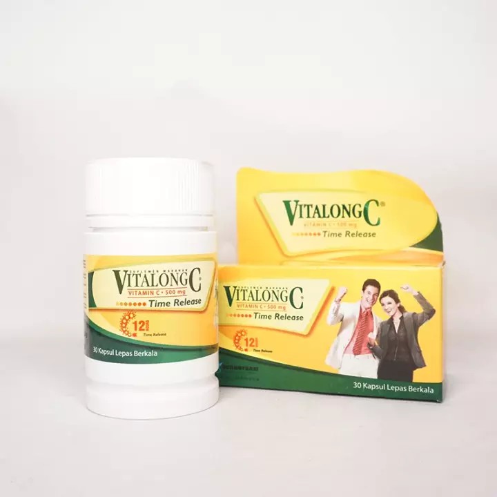 Vitalong C Caps Botol (Tube)