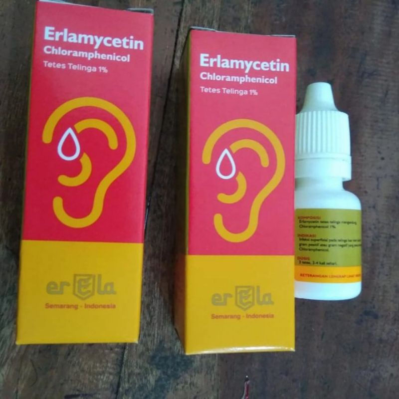 Erlamycetin Tetes Telinga (Botol)