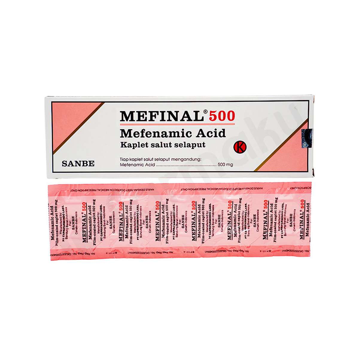 Mefinal 500 Mg (Tablet)