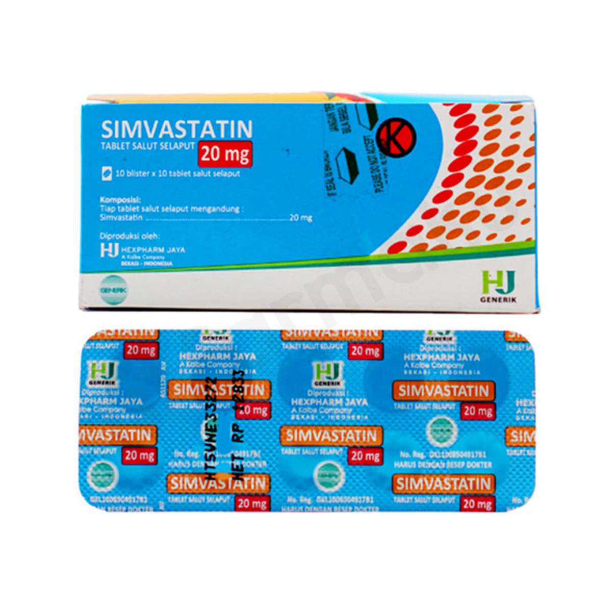 Simvastatin 20 Mg (Strip)