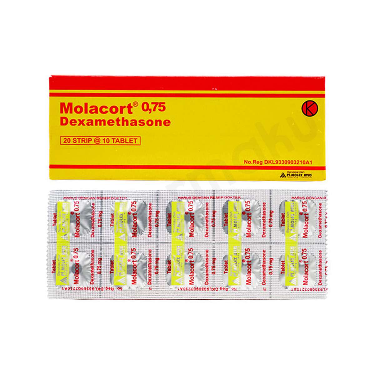 Molacort 0,75 Mg (Strip)